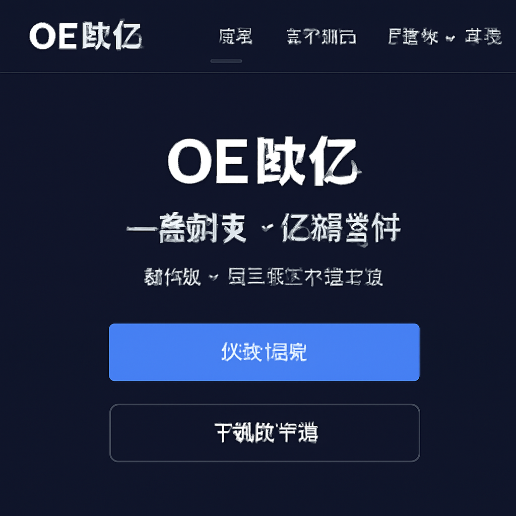 oe欧亿平台下载首页